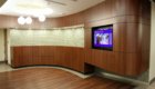 Entryway Barco Law Lounge, television