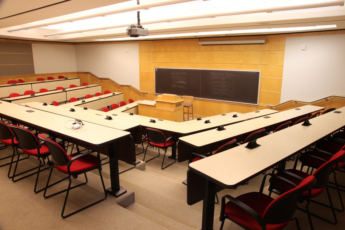 Barco Meeting Room, red white