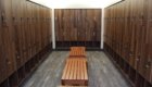 wood lockers