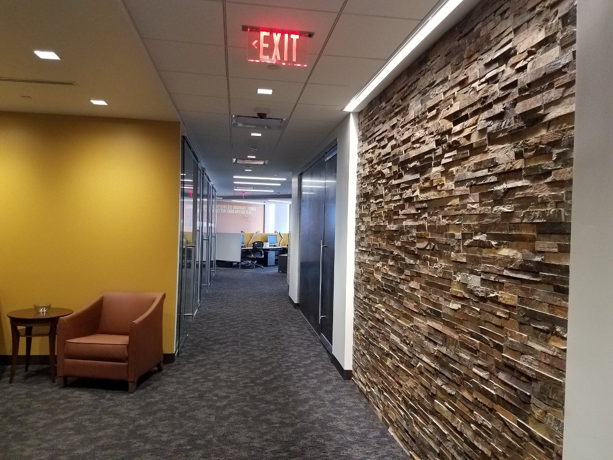 Hallway, Stone textures