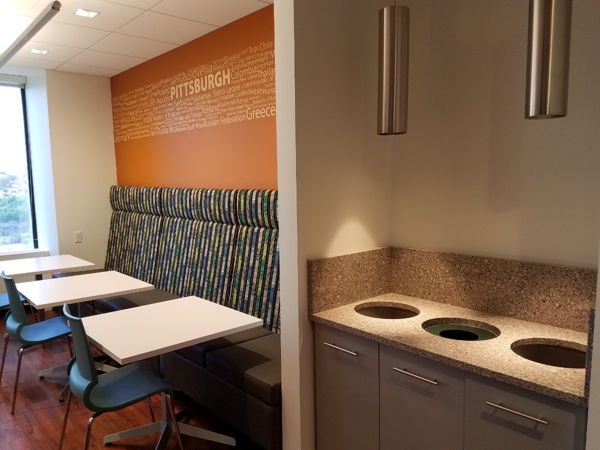 Dining Area and Waste Area