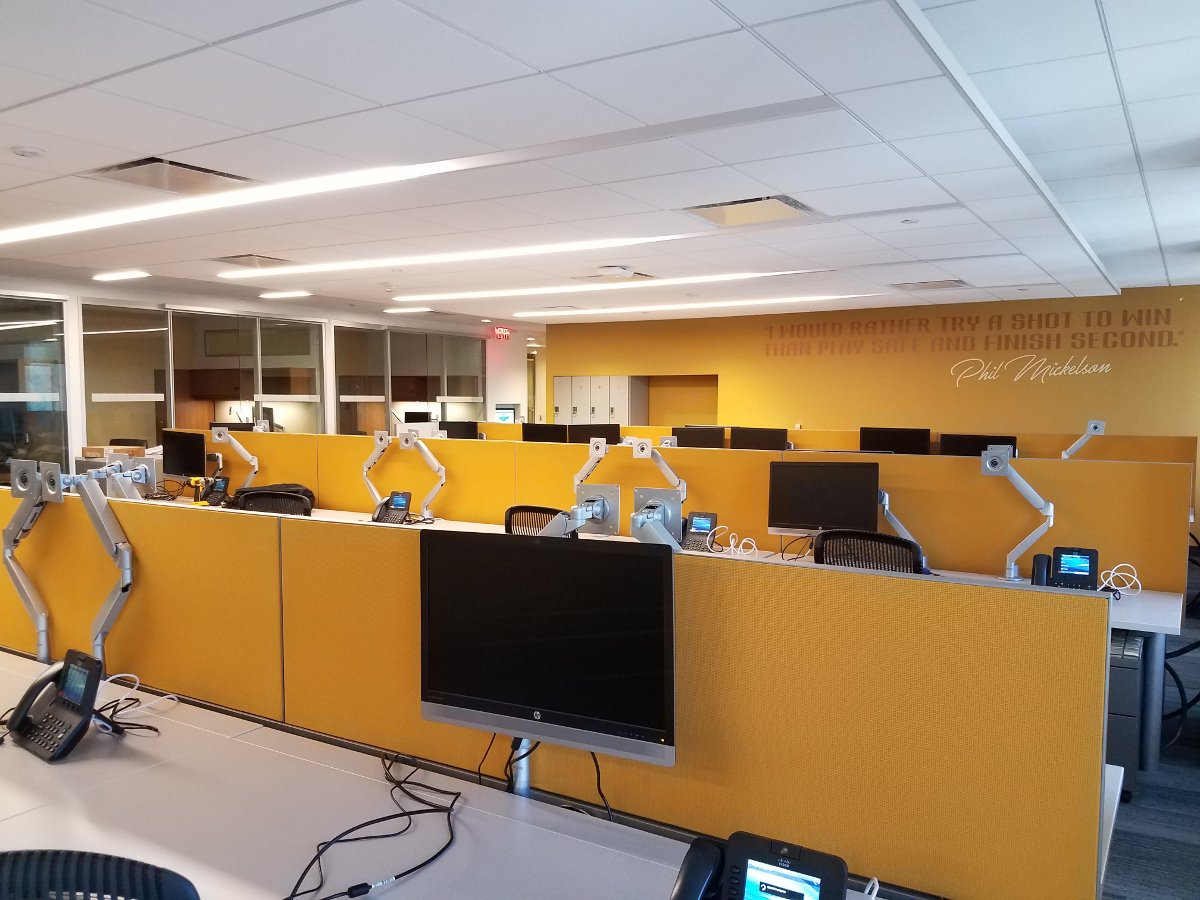 Bullpen Area, yellow