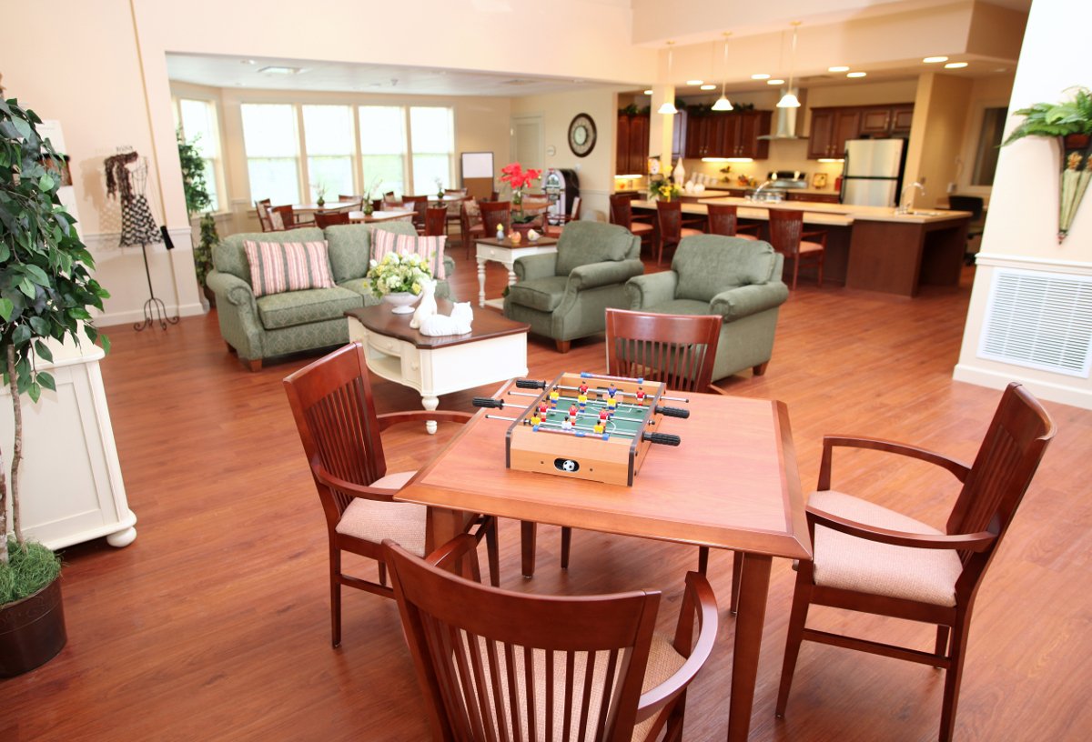 OVGH Sitting Area Tables Chairs Foosball