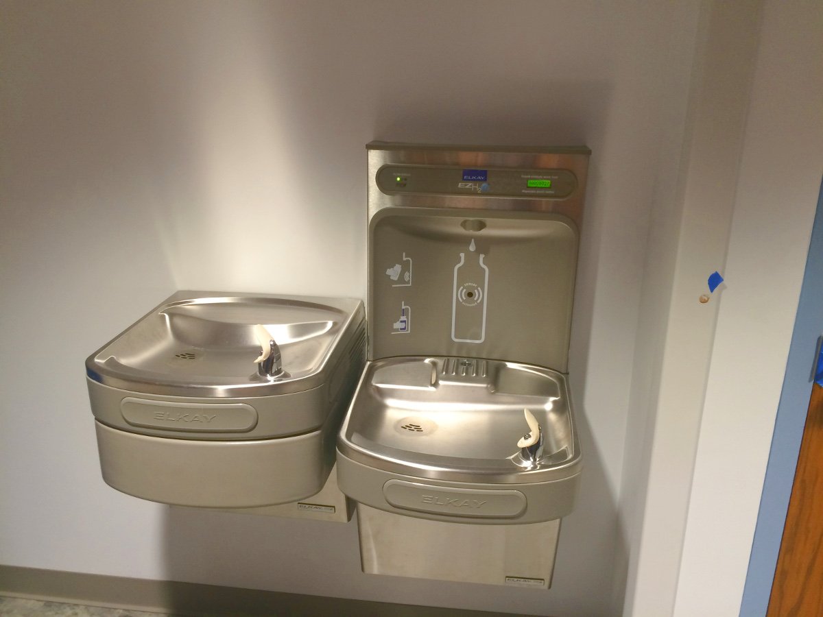 Water Bottle Refill Station