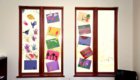 Modern Classroom with artwork