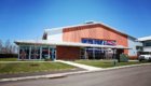 RMU Student Rec Center Front Basketball Court View