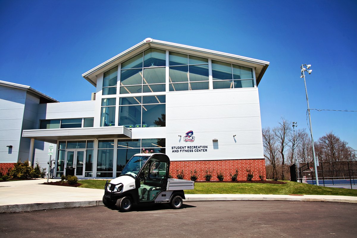 RMU Student Rec Center Fitness Room Exterior