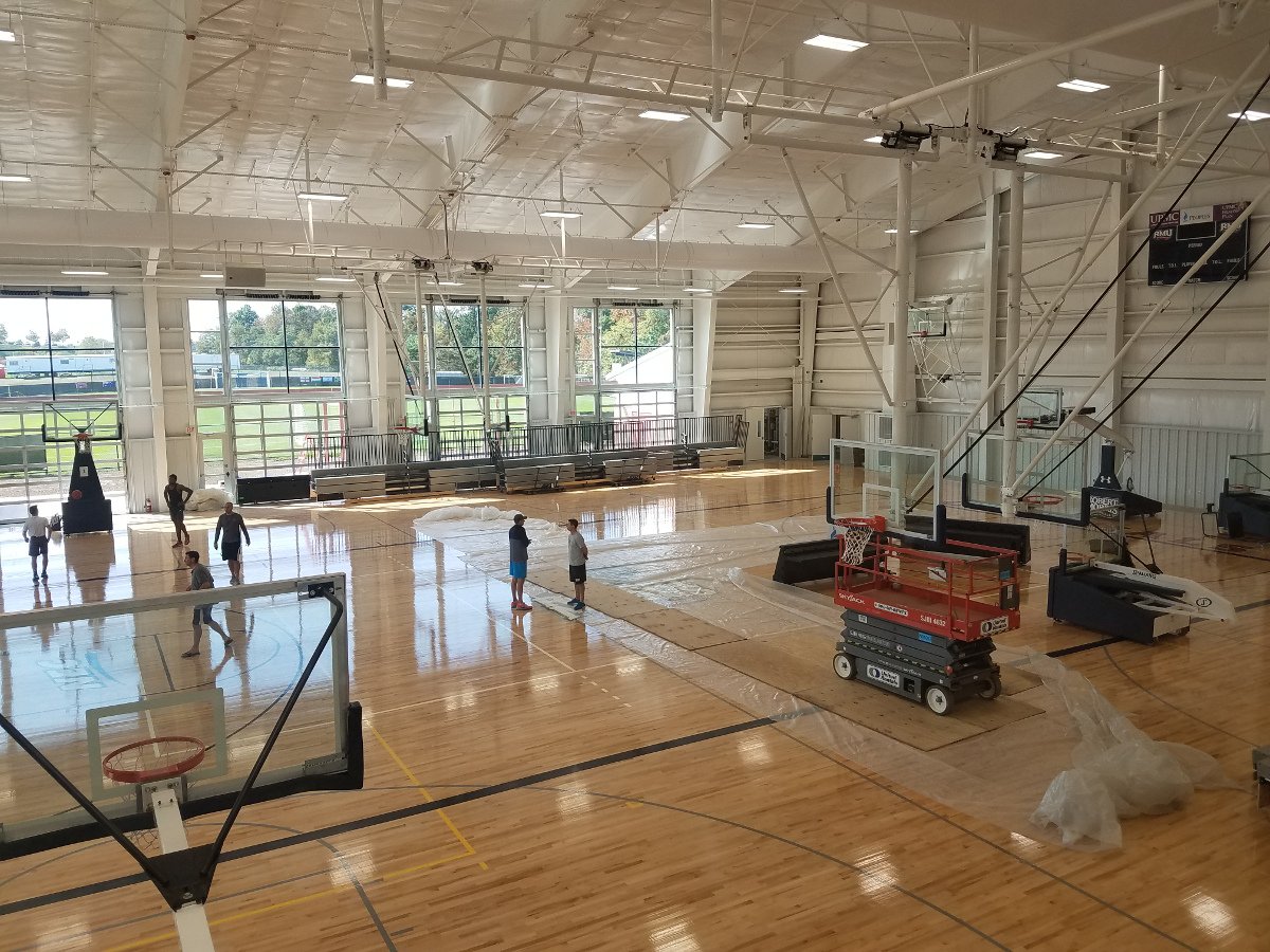 RMU Student Rec Center Court View