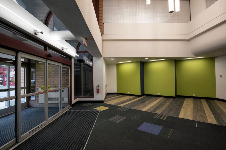 University of Pittsburgh Forbes Tower Lobby Interior, Left Wall University of Pittsburgh Forbes Tower Lobby Interior, Left Wall