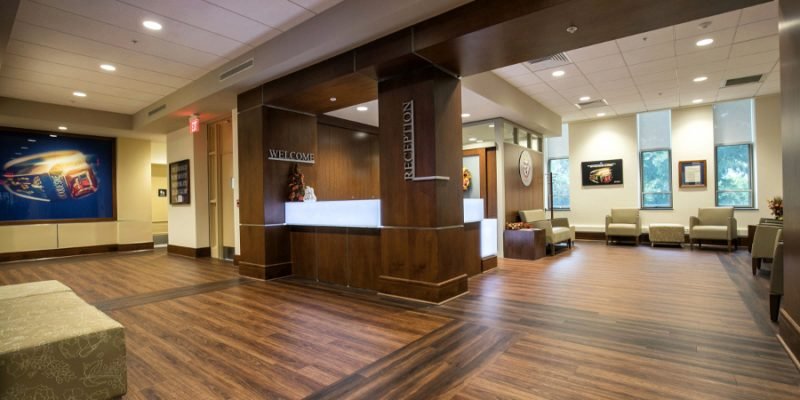 Reception Area, All Zones