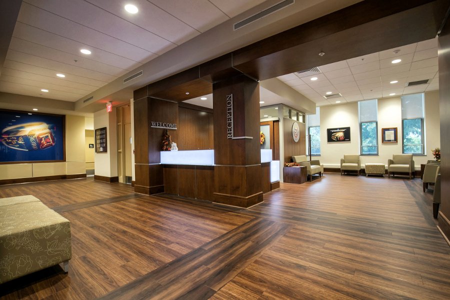 Reception Area, All Zones
