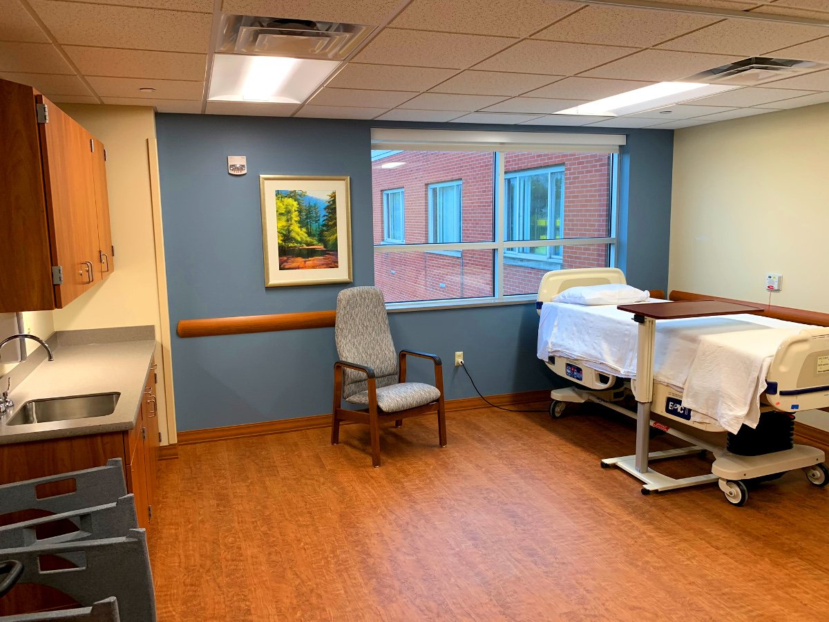 Oncology Patient room